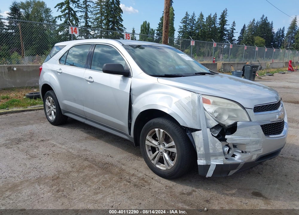 2013 CHEVROLET EQUINOX LS VIN: 2GNFLCEK1D6285552