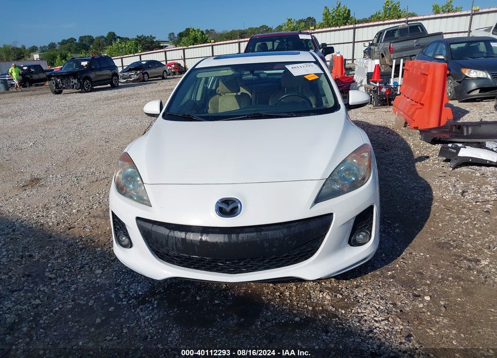 2012 MAZDA 3 I GRAND TOURING VIN: JM1BL1W76C1646586