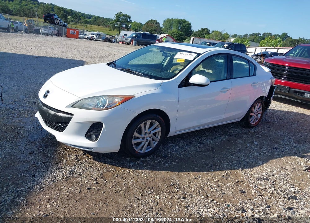 2012 MAZDA 3 I GRAND TOURING VIN: JM1BL1W76C1646586