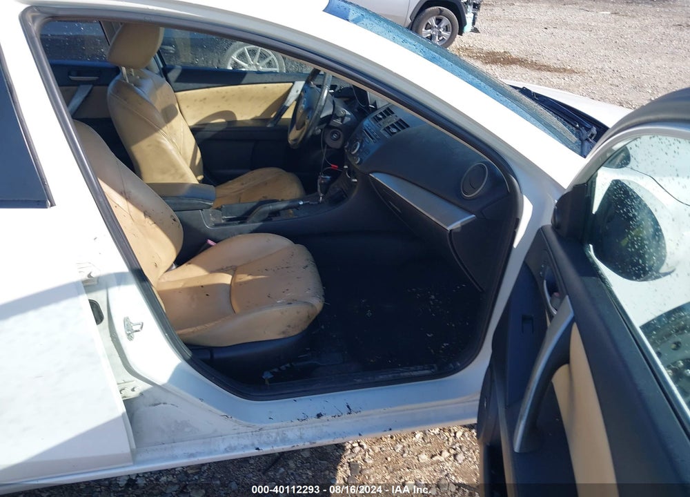 2012 MAZDA 3 I GRAND TOURING VIN: JM1BL1W76C1646586