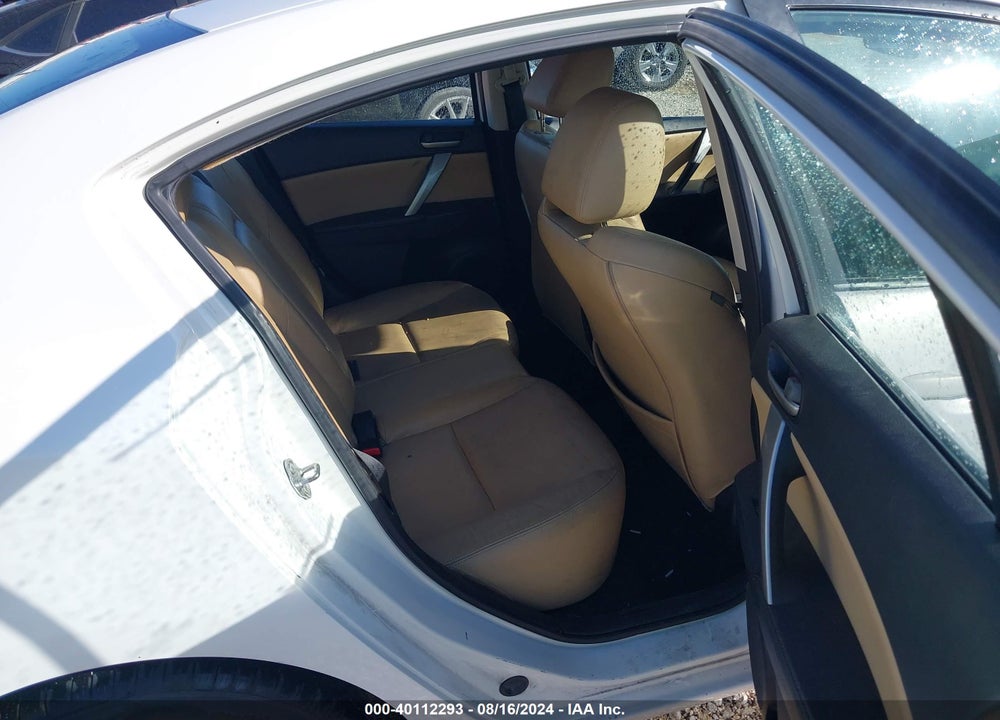 2012 MAZDA 3 I GRAND TOURING VIN: JM1BL1W76C1646586