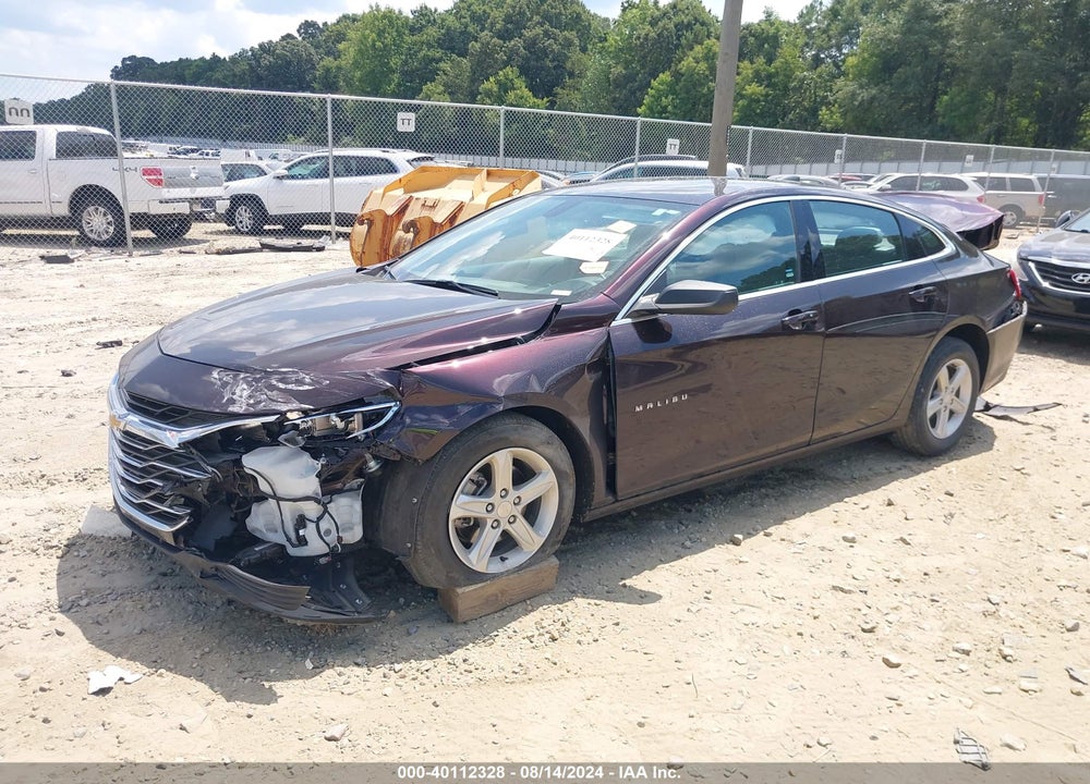 2020 CHEVROLET MALIBU FWD LS VIN: 1G1ZB5ST5LF016954