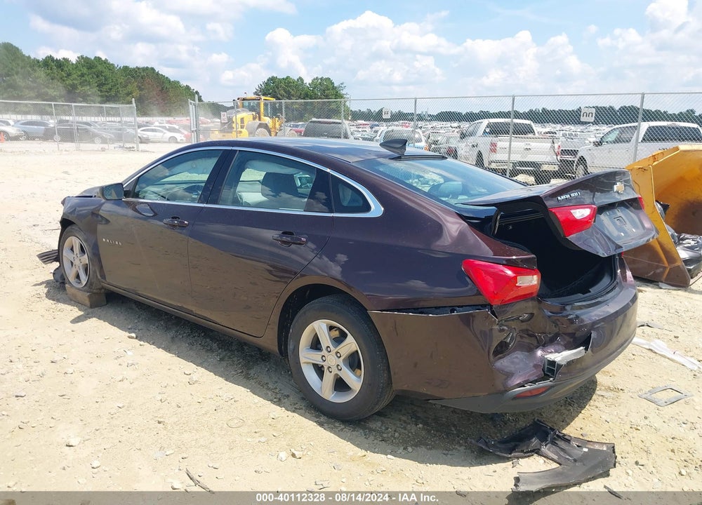 2020 CHEVROLET MALIBU FWD LS VIN: 1G1ZB5ST5LF016954