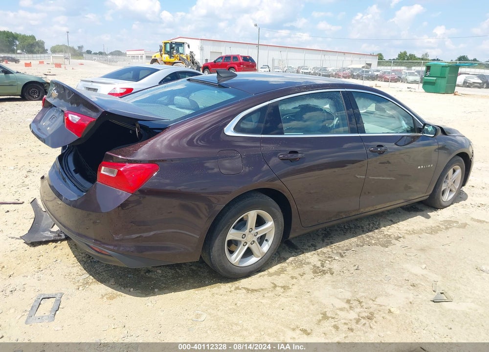 2020 CHEVROLET MALIBU FWD LS VIN: 1G1ZB5ST5LF016954