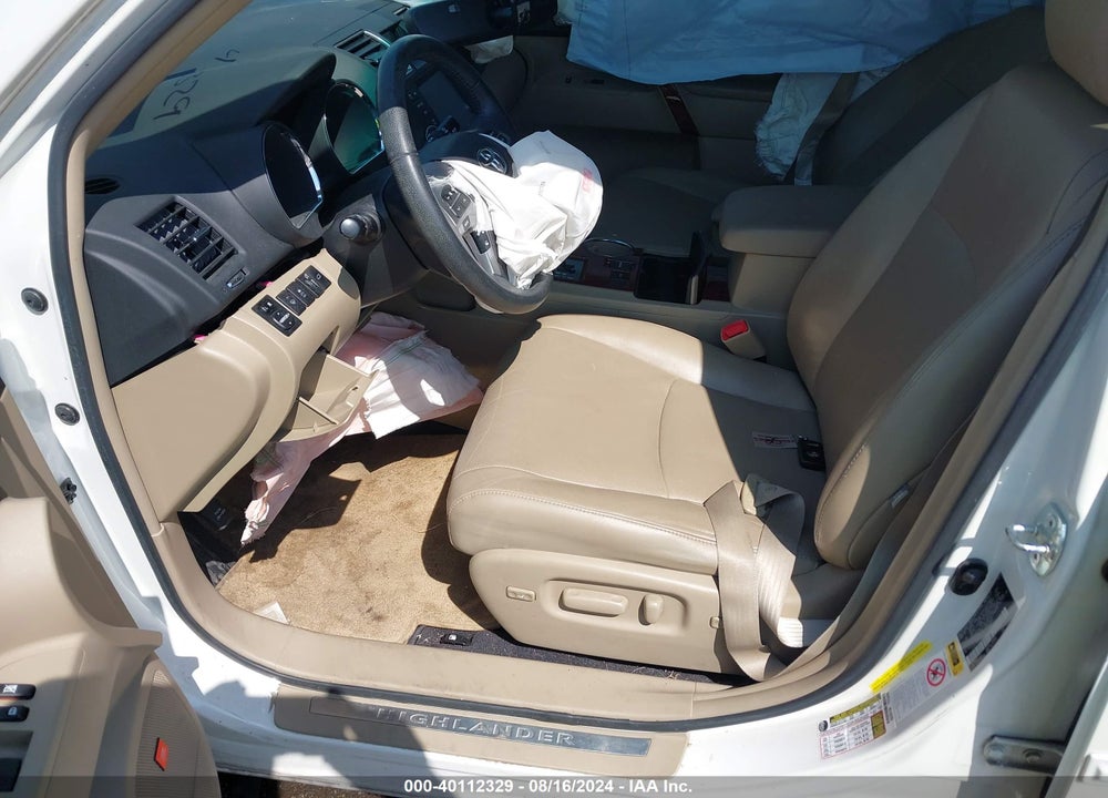 2012 TOYOTA HIGHLANDER LIMITED V6 VIN: 5TDYK3EH0CS089163