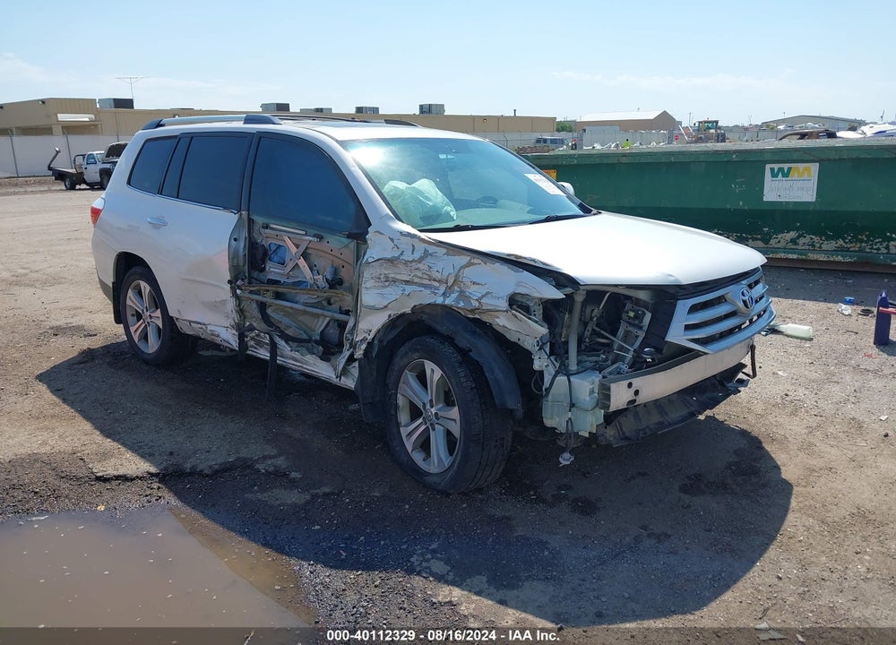 2012 TOYOTA HIGHLANDER LIMITED V6 VIN: 5TDYK3EH0CS089163
