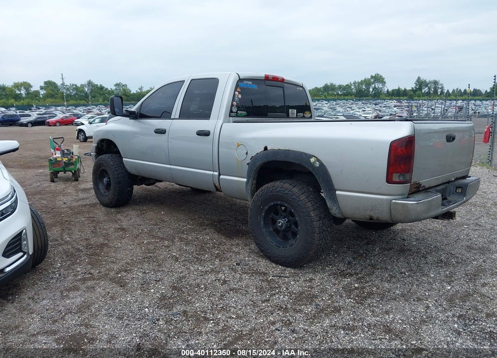 2004 DODGE RAM 2500 SLT/LARAMIE VIN: 3D7KU28C24G180189