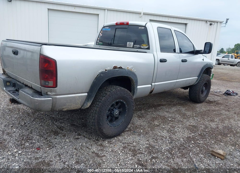 2004 DODGE RAM 2500 SLT/LARAMIE VIN: 3D7KU28C24G180189