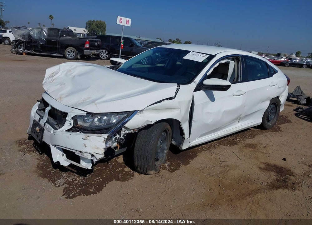 2018 HONDA CIVIC LX VIN: 2HGFC2F55JH555878