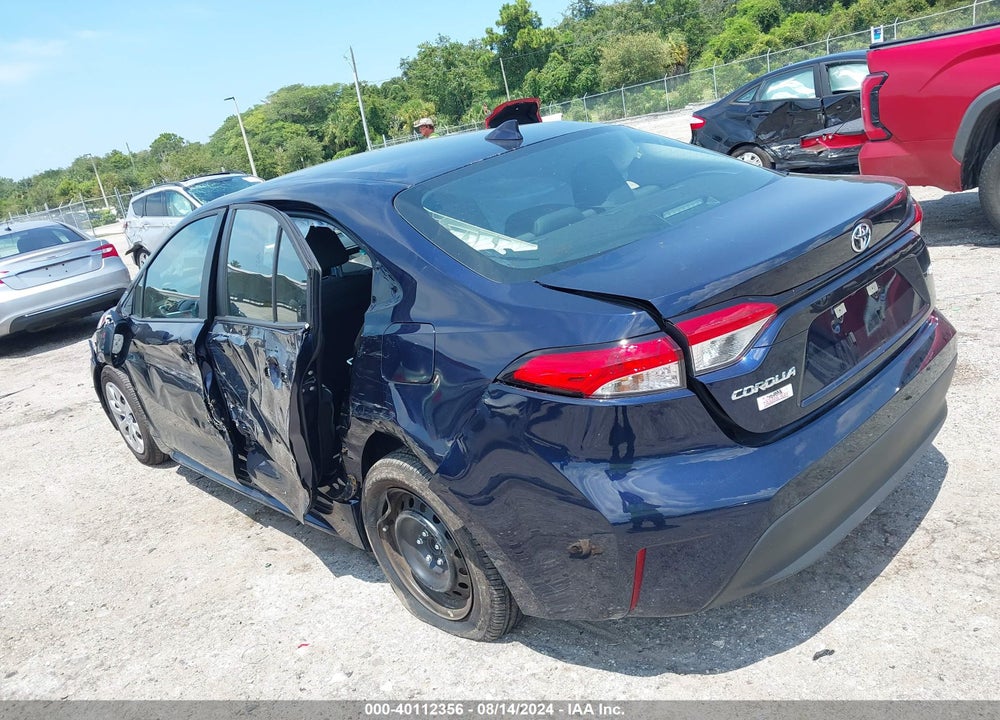 2024 TOYOTA COROLLA LE VIN: 5YFB4MDE3RP105578