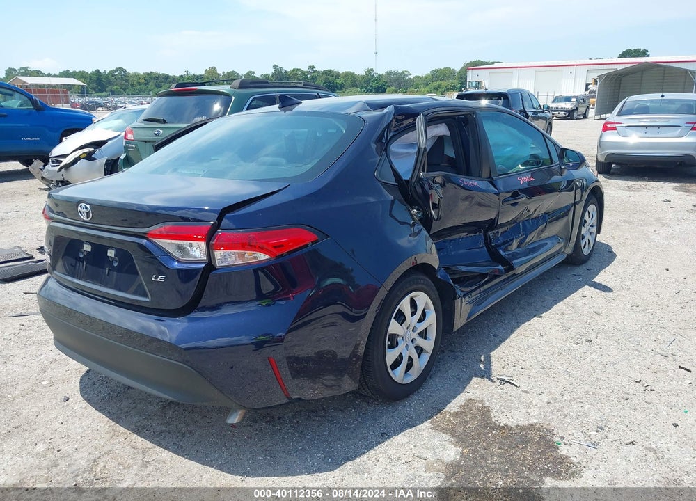 2024 TOYOTA COROLLA LE VIN: 5YFB4MDE3RP105578