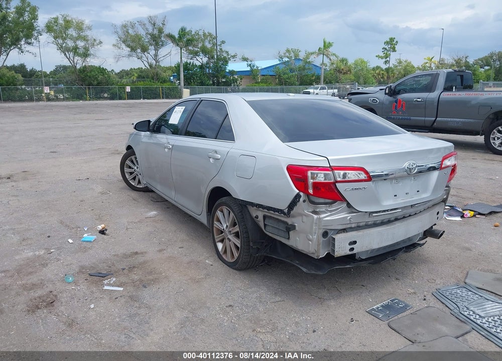 2014 TOYOTA CAMRY XLE VIN: 4T1BF1FK7EU449662
