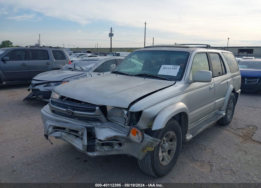 2002 TOYOTA 4RUNNER LIMITED V6 VIN: JT3GN87RX20256141