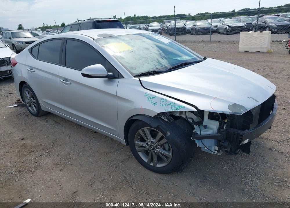 2017 HYUNDAI ELANTRA SE VIN: 5NPD84LFXHH083775
