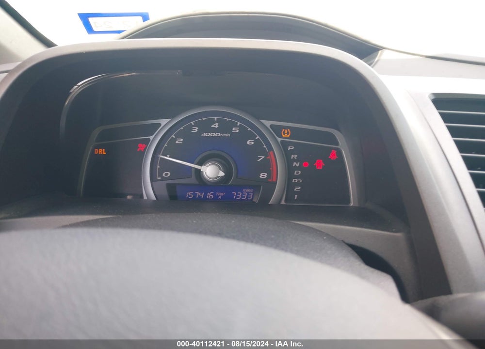 2008 HONDA CIVIC LX VIN: 2HGFG12608H503632