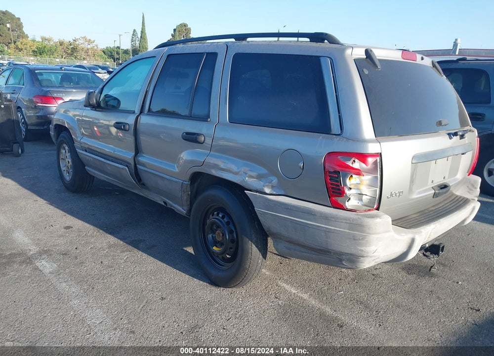 2000 JEEP GRAND CHEROKEE VIN: 1J4G248S0YC384114