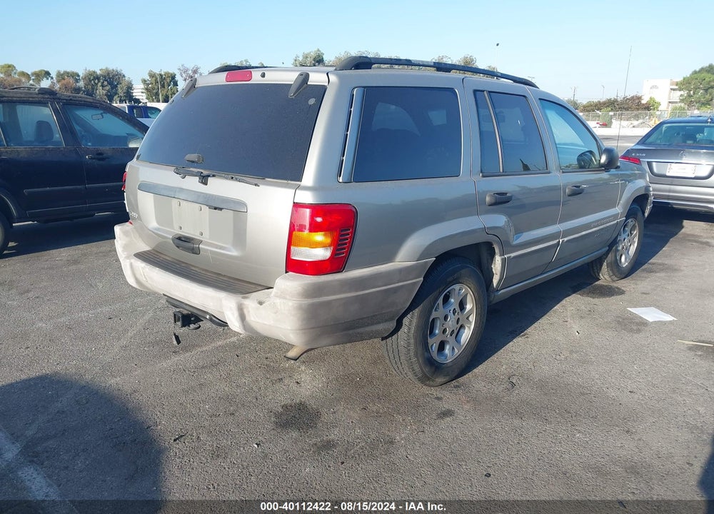 2000 JEEP GRAND CHEROKEE VIN: 1J4G248S0YC384114