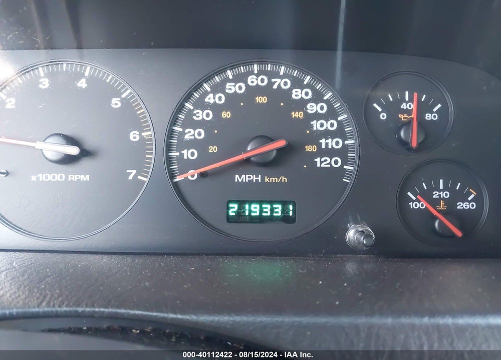 2000 JEEP GRAND CHEROKEE VIN: 1J4G248S0YC384114