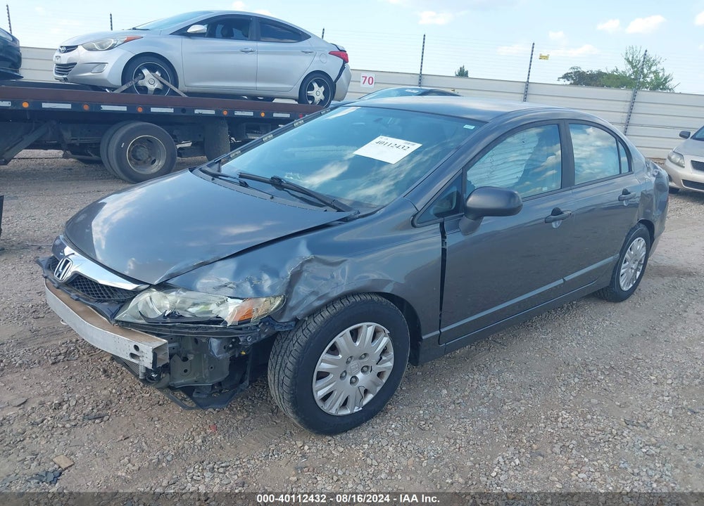 2010 HONDA CIVIC VP VIN: 19XFA1F33AE069725