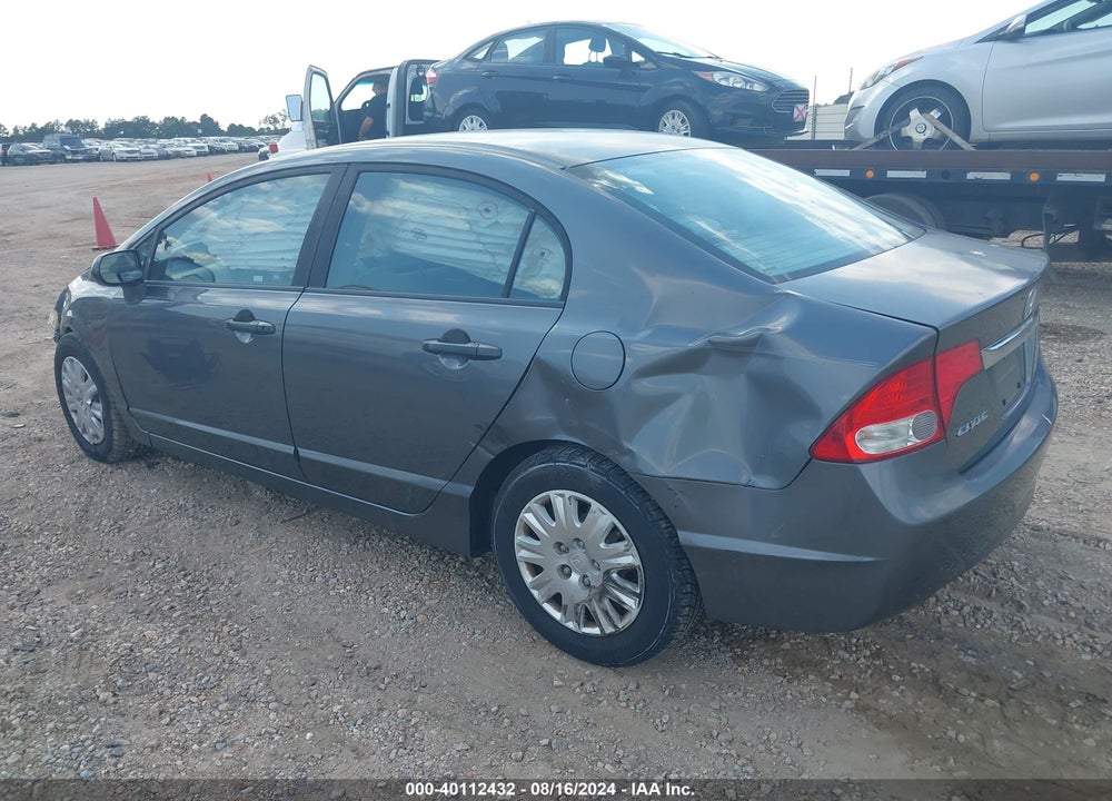2010 HONDA CIVIC VP VIN: 19XFA1F33AE069725