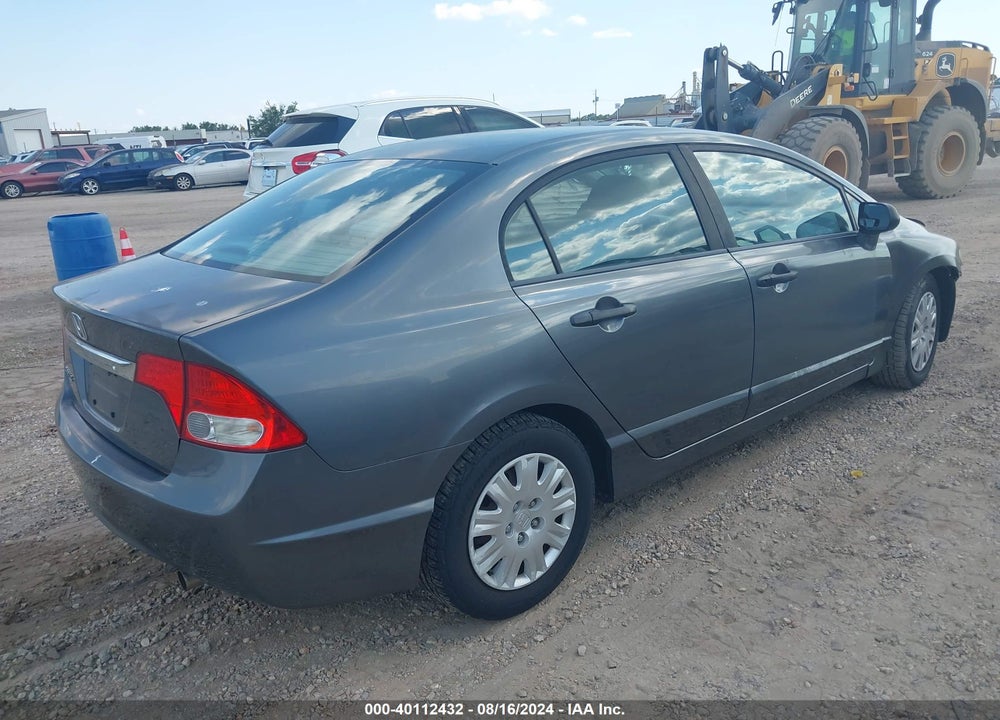 2010 HONDA CIVIC VP VIN: 19XFA1F33AE069725