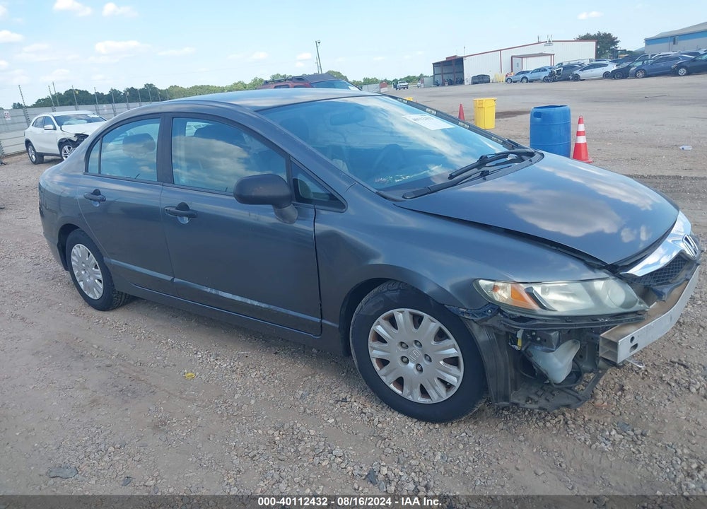 2010 HONDA CIVIC VP VIN: 19XFA1F33AE069725