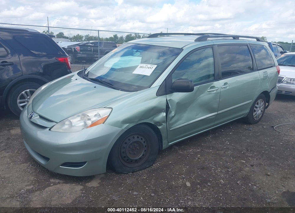2008 TOYOTA SIENNA LE VIN: 5TDZK23CX8S138320