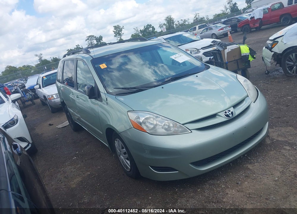 2008 TOYOTA SIENNA LE VIN: 5TDZK23CX8S138320