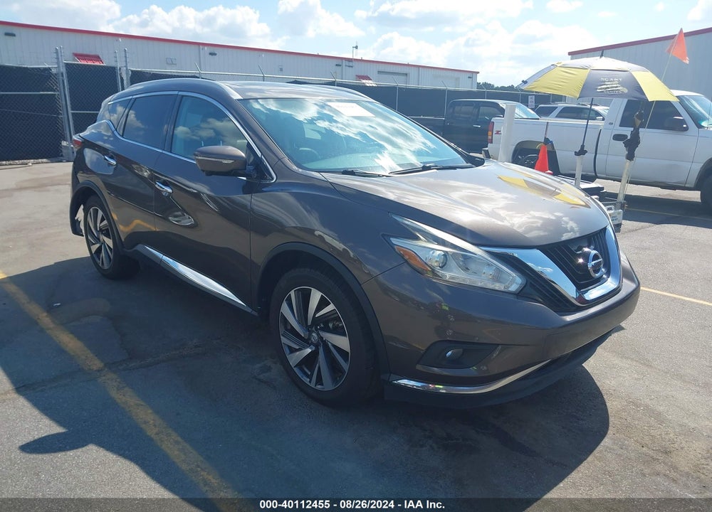 2015 NISSAN MURANO PLATINUM VIN: 5N1AZ2MH0FN272531