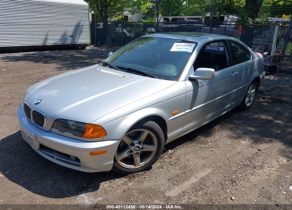 2002 BMW 325CI VIN: WBABN33462PG59592
