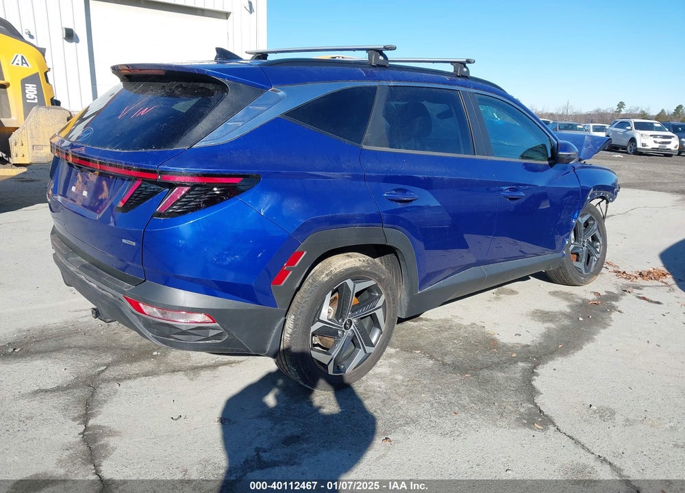 2022 HYUNDAI TUCSON SEL VIN: 5NMJCCAE0NH051545