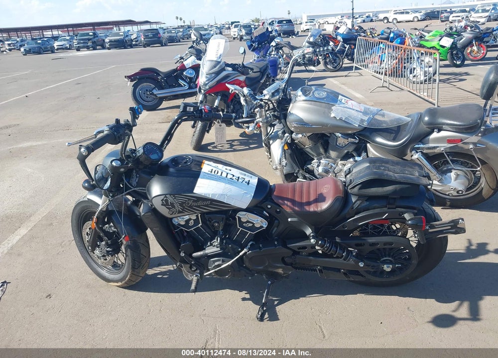 2021 INDIAN MOTORCYCLE CO. SCOUT BOBBER TWENTY ABS VIN: 56KMTG001M3167757