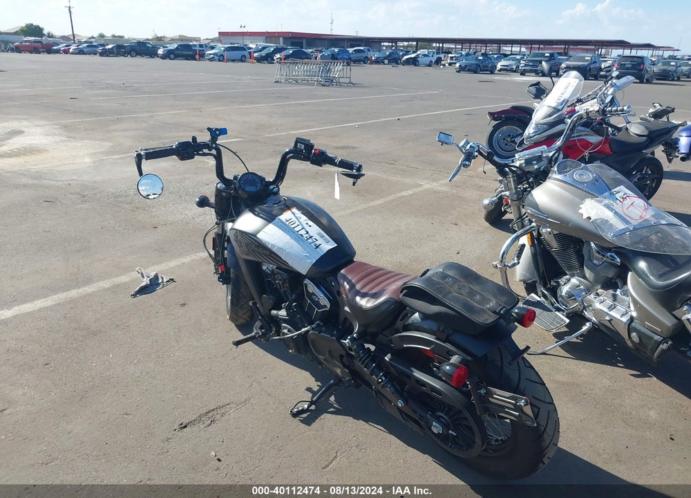 2021 INDIAN MOTORCYCLE CO. SCOUT BOBBER TWENTY ABS VIN: 56KMTG001M3167757