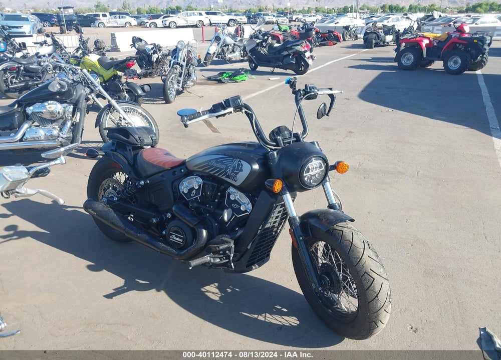2021 INDIAN MOTORCYCLE CO. SCOUT BOBBER TWENTY ABS VIN: 56KMTG001M3167757