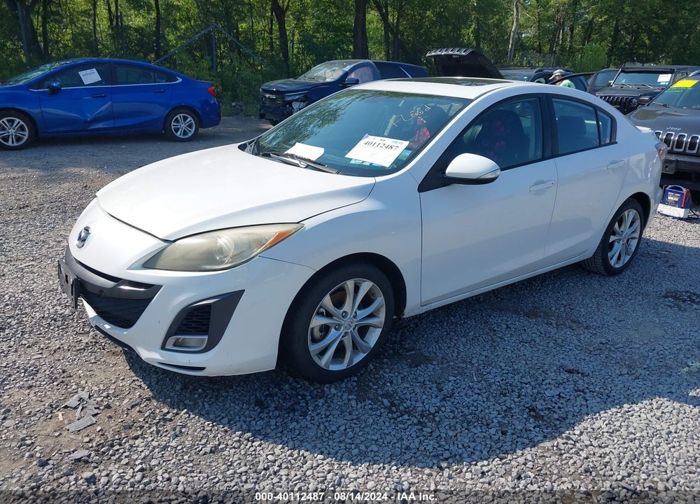 2010 MAZDA 3 S GRAND TOURING VIN: JM1BL1S68A1162042