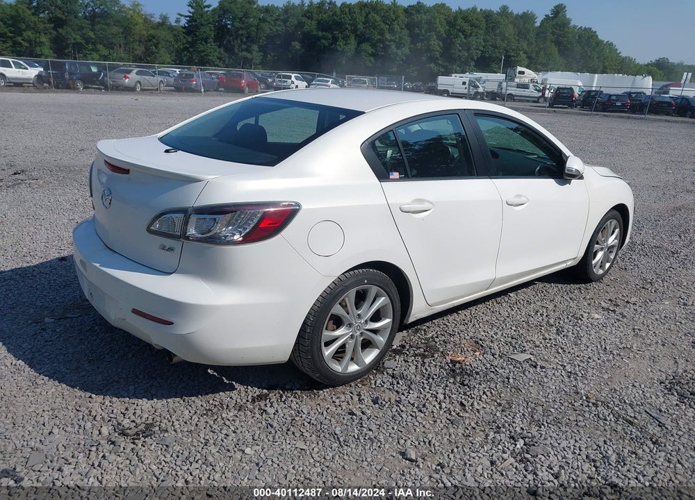 2010 MAZDA 3 S GRAND TOURING VIN: JM1BL1S68A1162042