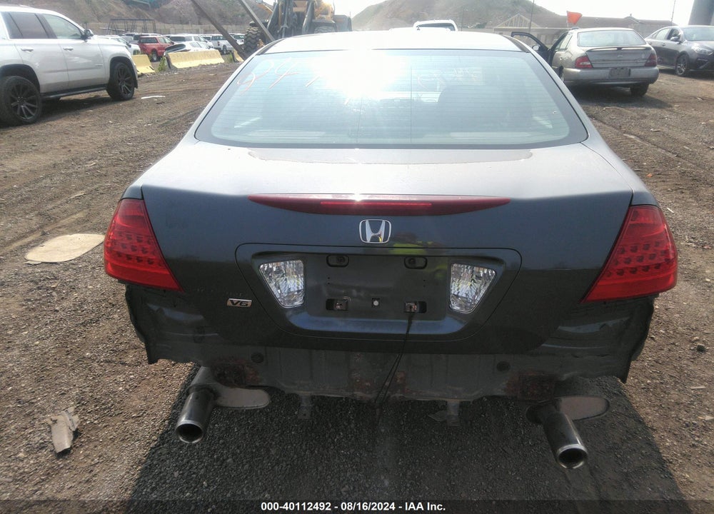 2007 HONDA ACCORD 3.0 SE VIN: 1HGCM66497A047483