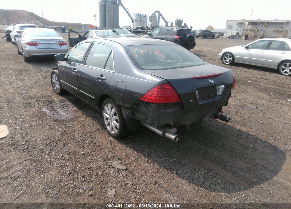 2007 HONDA ACCORD 3.0 SE VIN: 1HGCM66497A047483