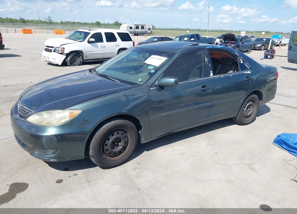 2005 TOYOTA CAMRY LE VIN: 4T1BE32K15U010445
