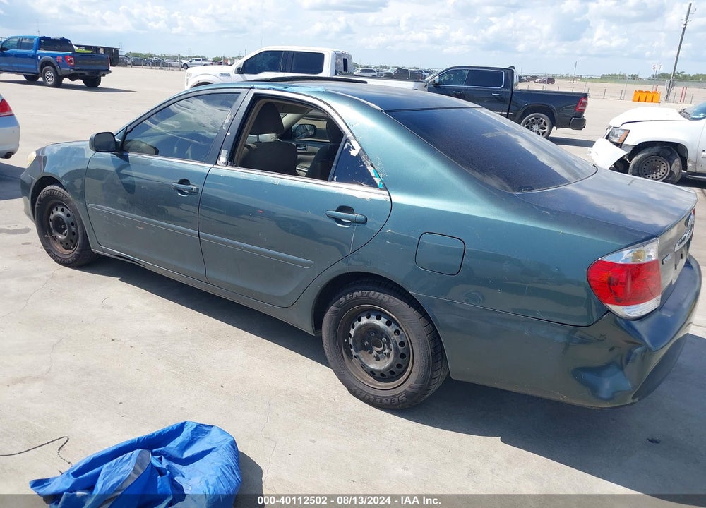 2005 TOYOTA CAMRY LE VIN: 4T1BE32K15U010445