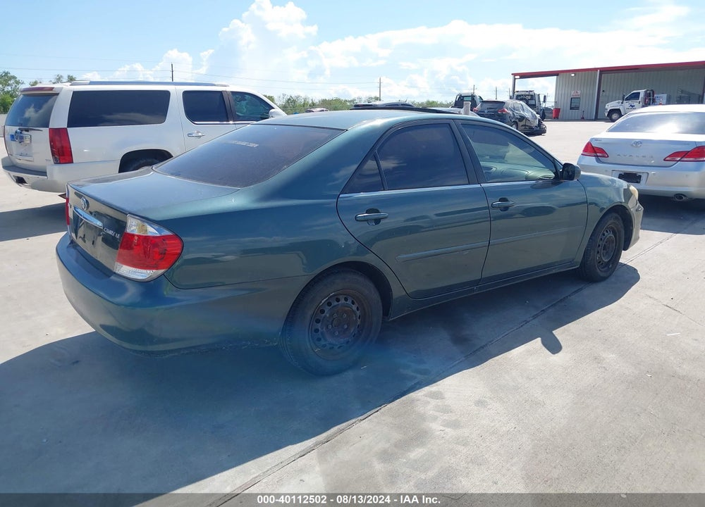 2005 TOYOTA CAMRY LE VIN: 4T1BE32K15U010445