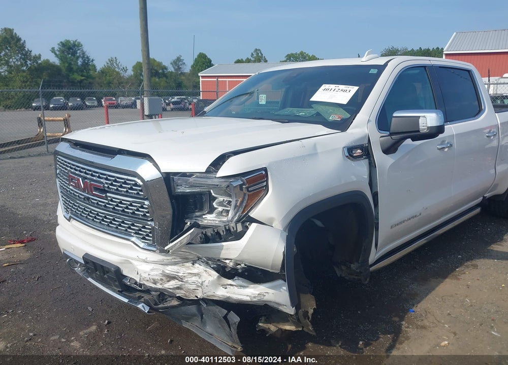 2021 GMC SIERRA 1500 4WD STANDARD BOX DENALI VIN: 3GTU9FET4MG120009