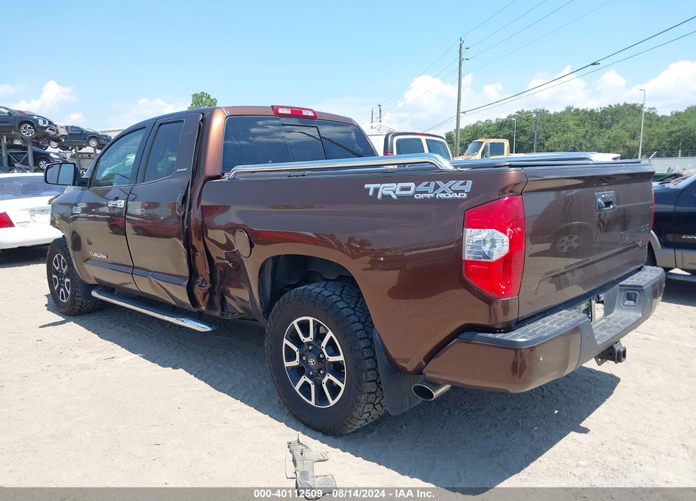 2017 TOYOTA TUNDRA LIMITED 5.7L V8 VIN: 5TFBY5F13HX598473