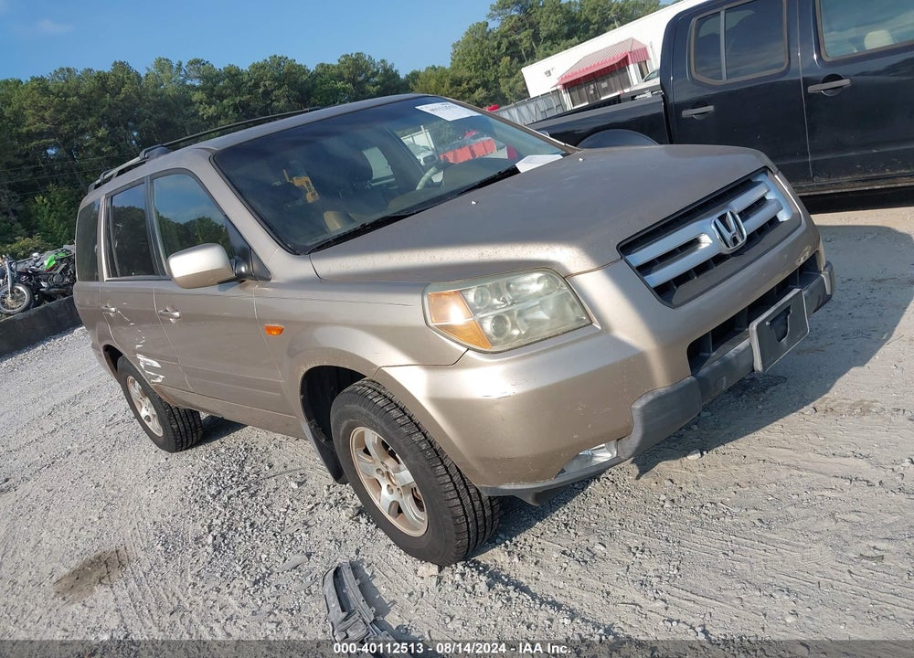 2006 HONDA PILOT EX-L VIN: 5FNYF287X6B000869