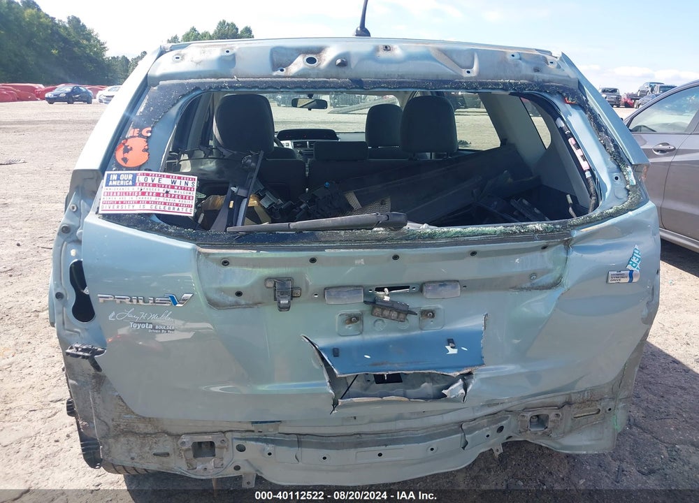 2014 TOYOTA PRIUS V TWO VIN: JTDZN3EU2EJ006650