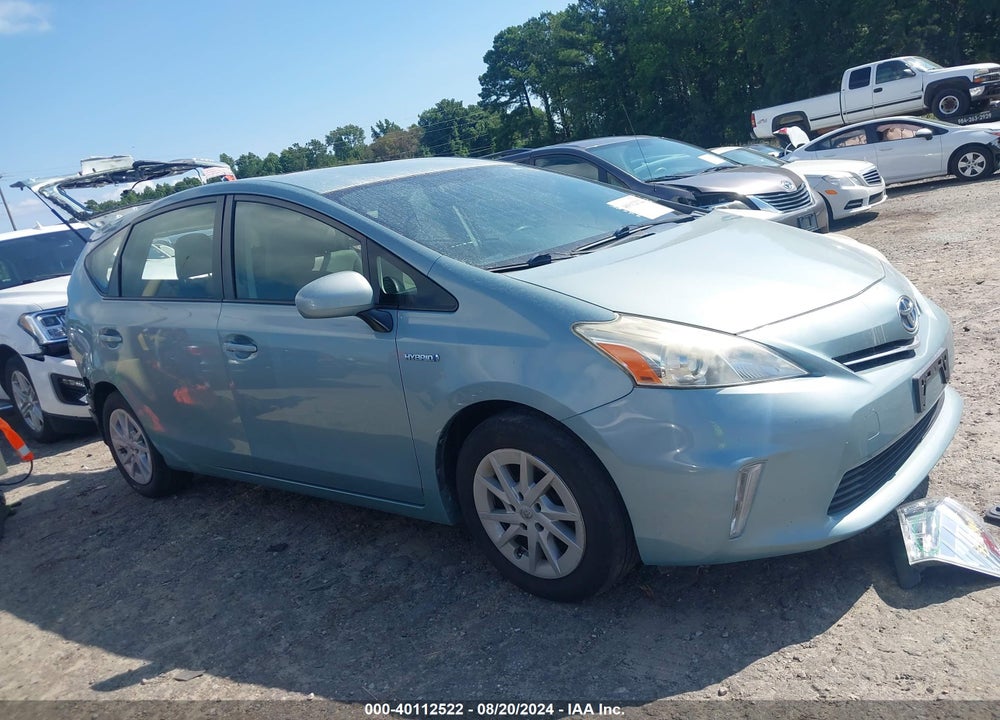 2014 TOYOTA PRIUS V TWO VIN: JTDZN3EU2EJ006650