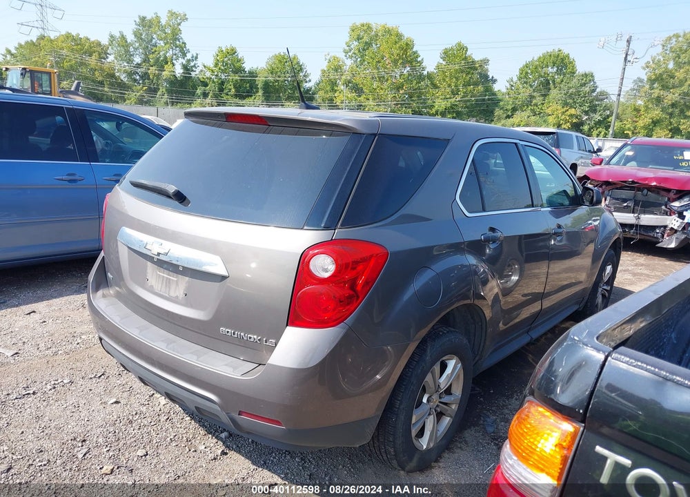 2010 CHEVROLET EQUINOX LS VIN: 2CNFLCEW1A6393916