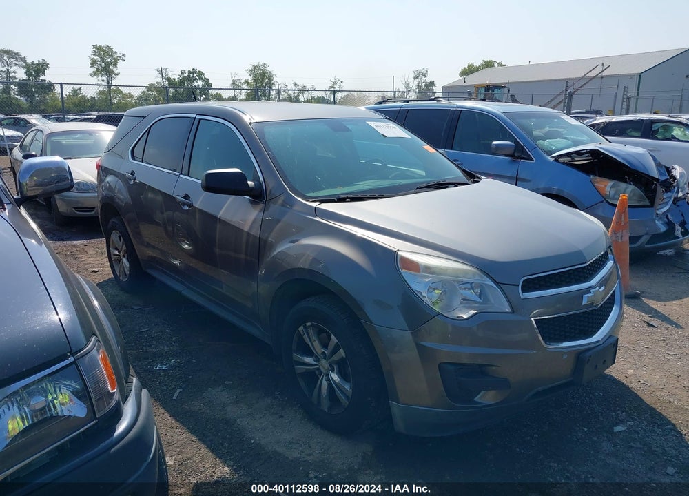 2010 CHEVROLET EQUINOX LS VIN: 2CNFLCEW1A6393916