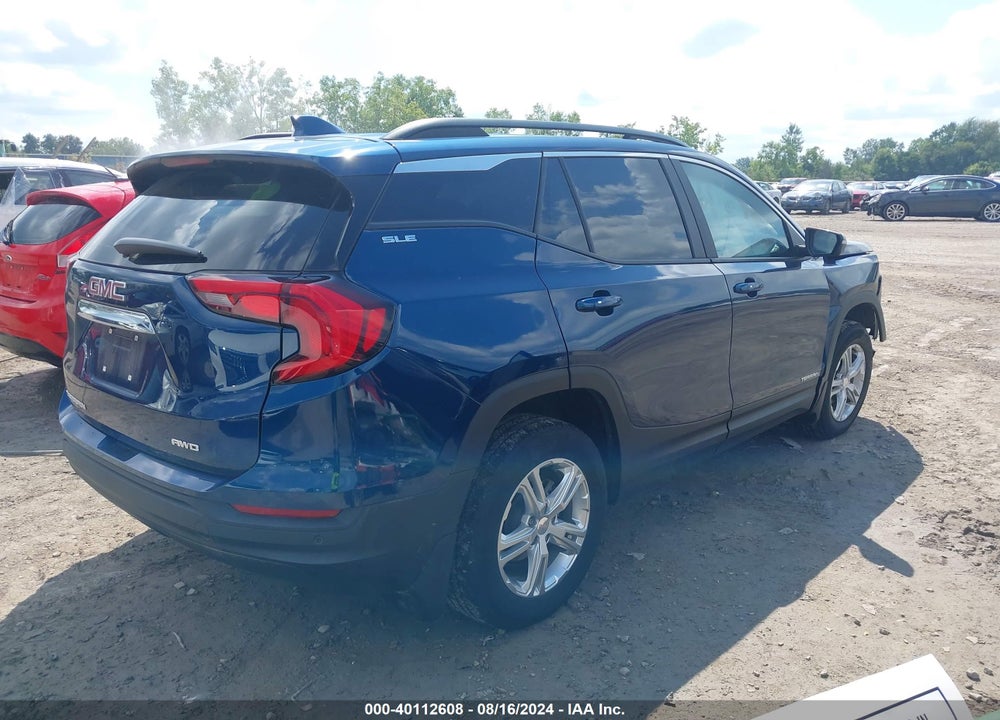 2021 GMC TERRAIN AWD SLE VIN: 3GKALTEV7ML347887