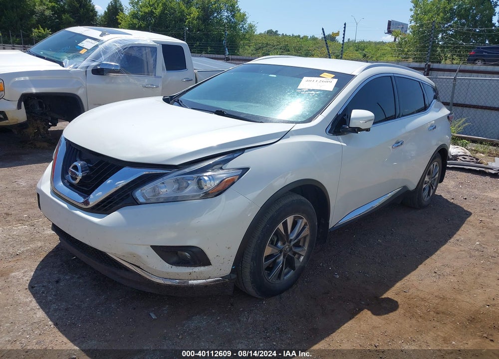 2015 NISSAN MURANO SL VIN: 5N1AZ2MG3FN272417